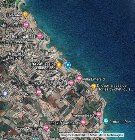 google maps pernera cyprus.